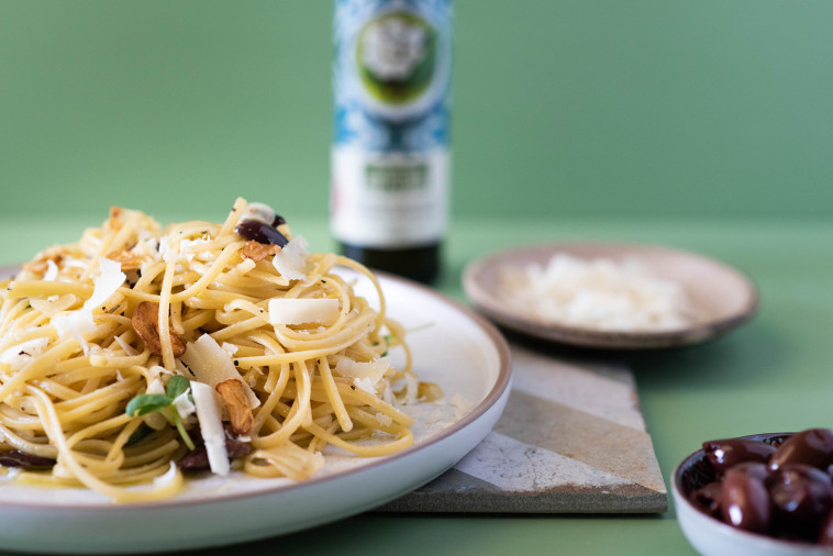 פסטה אליו אוליו באדיבות שמן זית זיתא