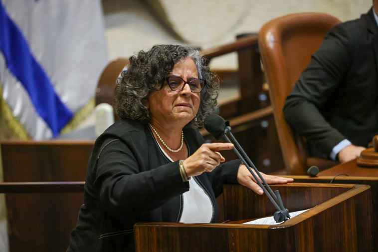 עאידה תומא סלימאן במליאת הכנסת