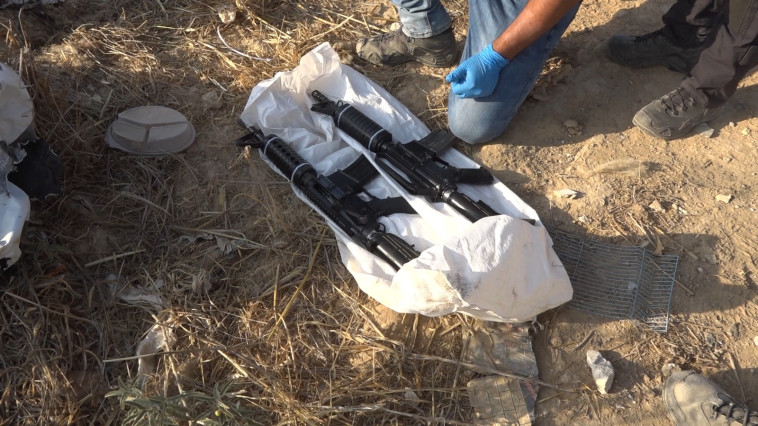 תפיסת אמל''ח בדרום 