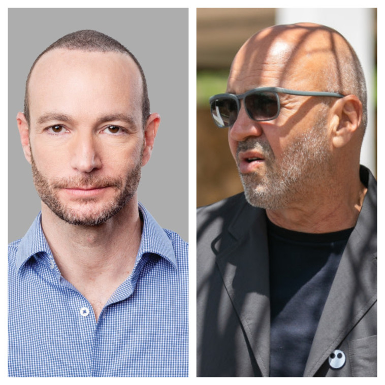 גל אוחובסקי מימין, איתי פנקס משמאל