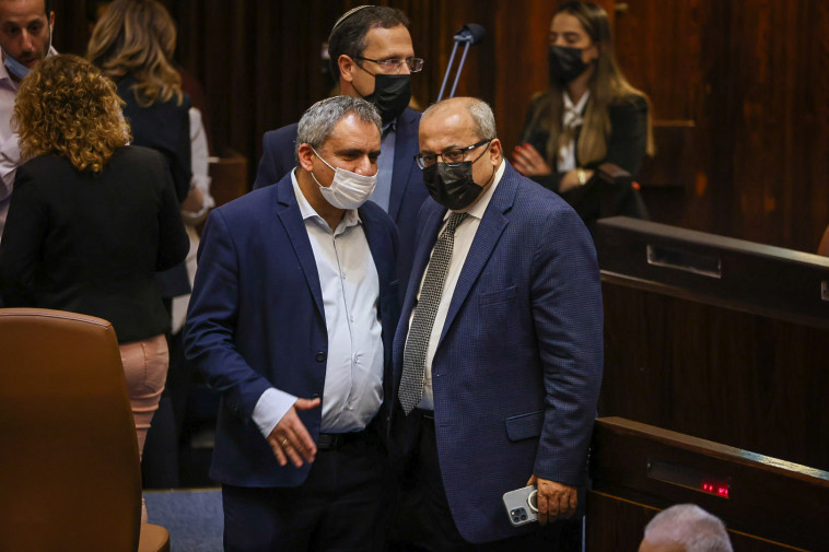 זאב אלקין ואחמד טיבי 