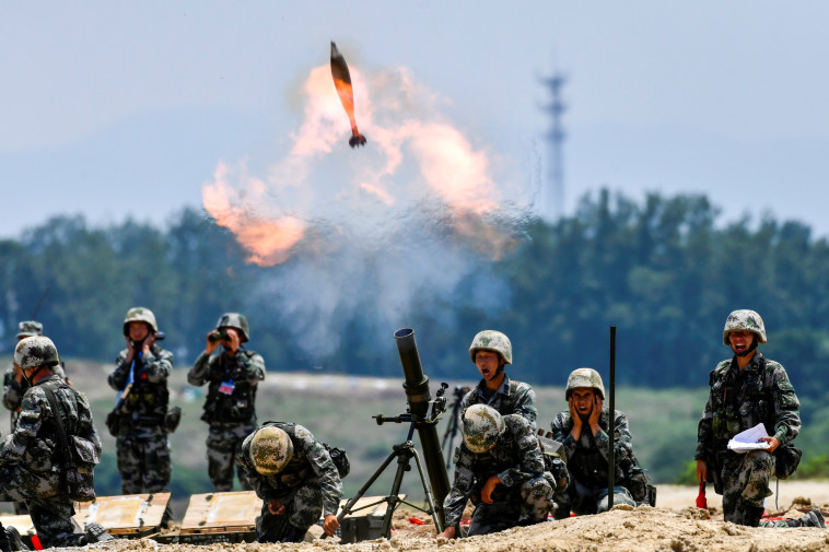 צבא סין (צילום: cnsphoto via REUTERS)