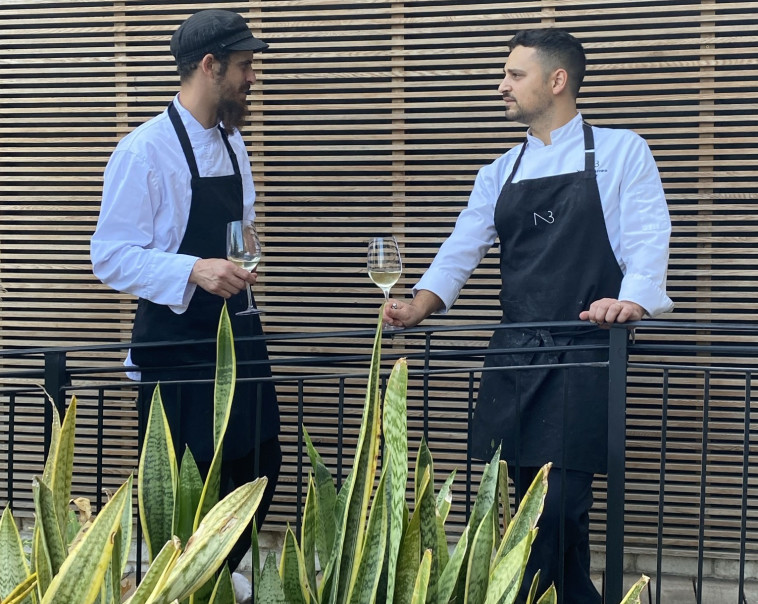 שף ירין אמירה  ושף משה עזרן.