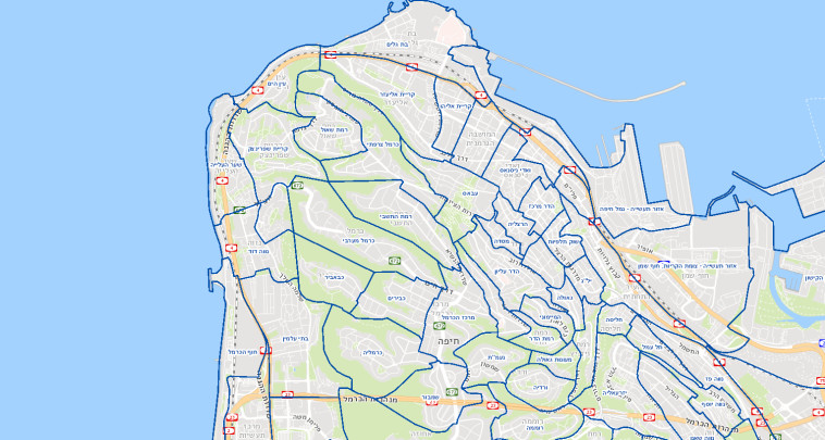 שכונות העיר חיפה
