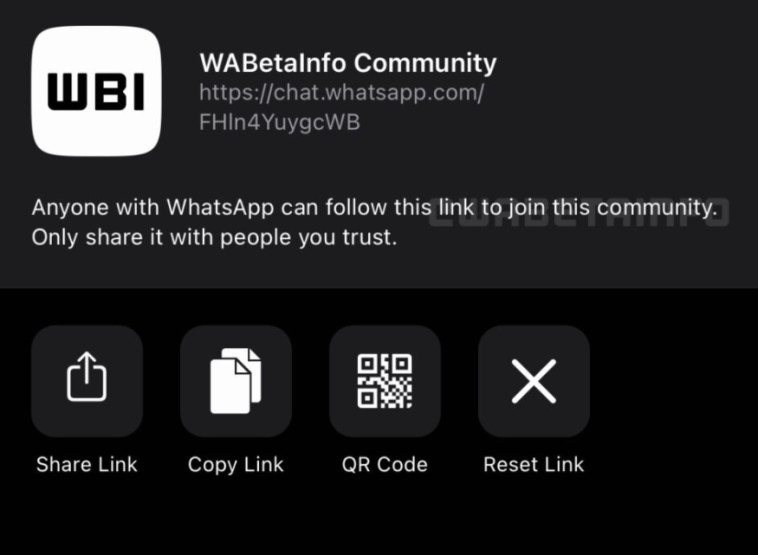 La nueva función de WhatsApp (Foto: captura de pantalla de Wabetainfo)