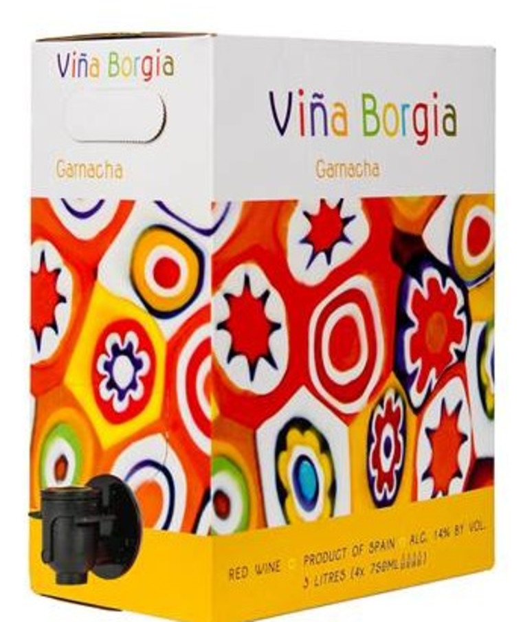 יין בקופסא של וינה בורג'יה (צילום: יחצ חול)