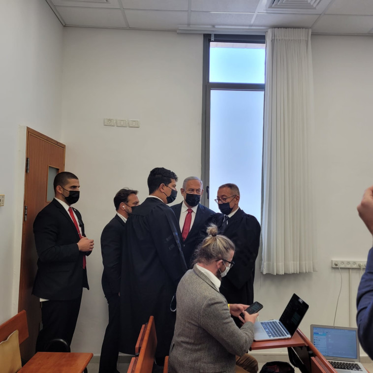 נתניהו בבית המשפט