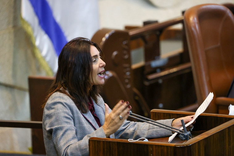 חברת הכנסת מירי רגב במליאת הכנסת