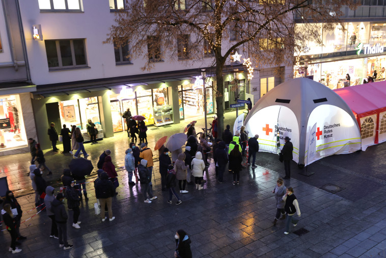 תור לחיסוני קורונה בגרמניה