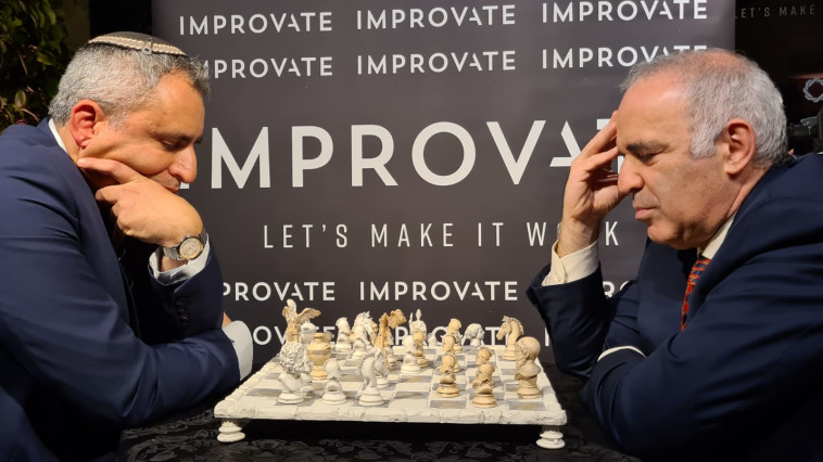 השר אלקין נגד קספרוב