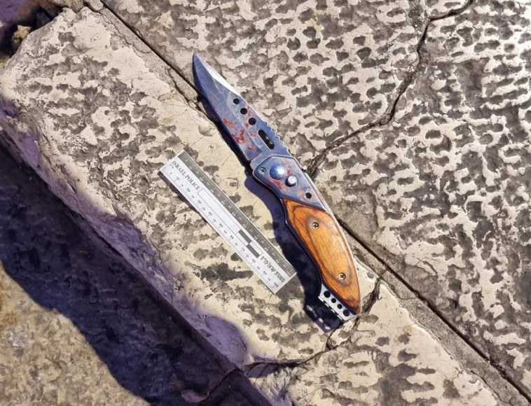 הסכין ששימשה את המחבל