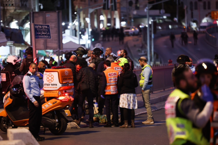 פיגוע דקירה בעיר העתיקה בירושלים