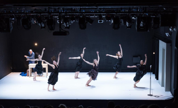 מתוך מופע המחול של אבשלום פולק בהשראת יעקב אגם