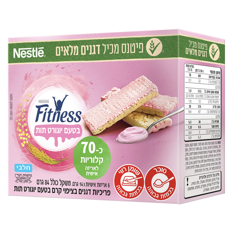 פיטנס יוגורט תות אסם