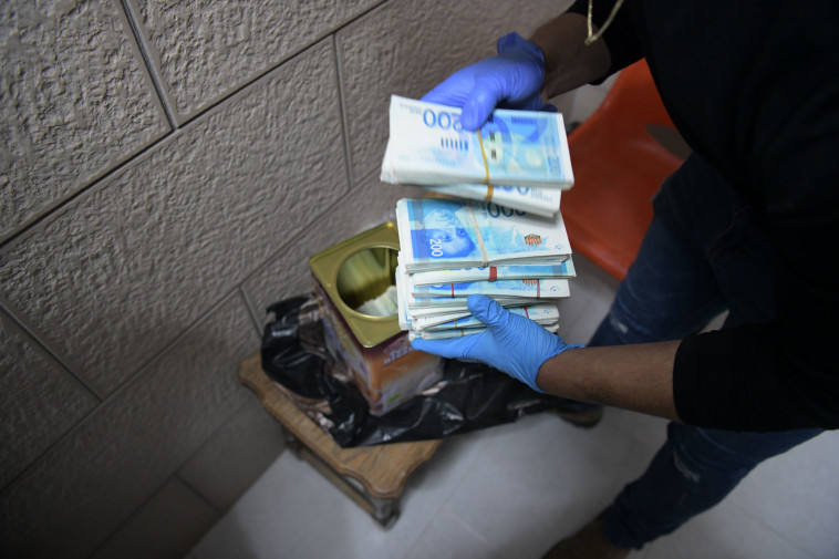 כסף מזומן שנתפס