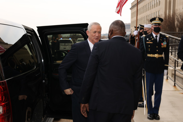 בני גנץ בביקור בוושינגטון