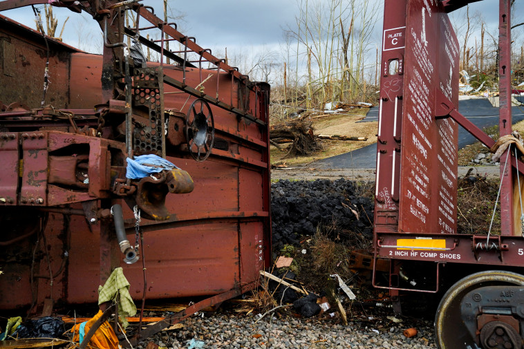ההרס בקנטאקי בעקבות הטורנדו