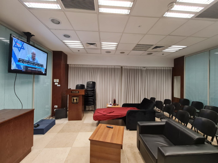 חדר הבידוד בכנסת