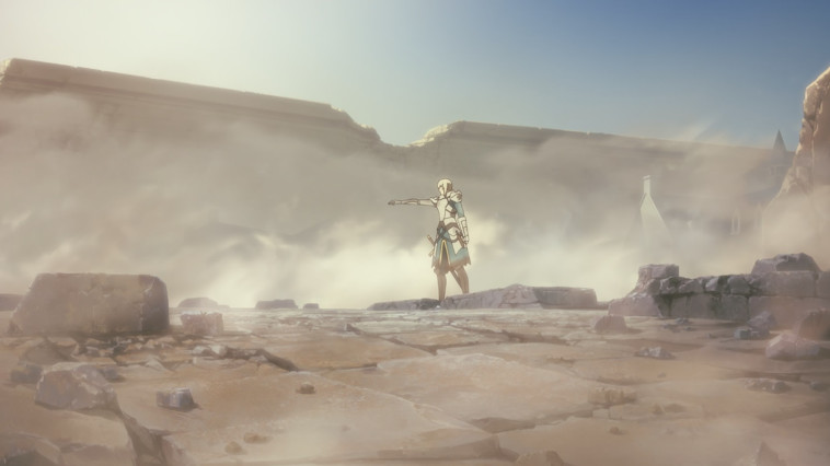 מתוך סרט האנימה FATE  Grand Order ,קרדיט: