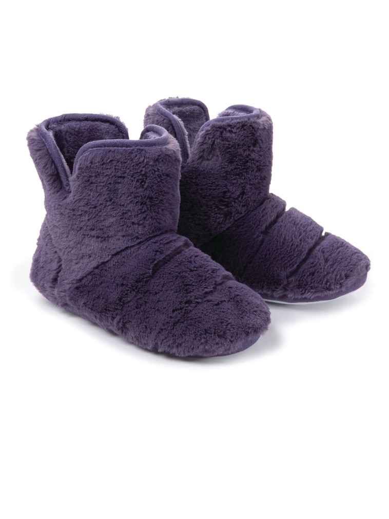 fox home נעלי בית בצבע סגול