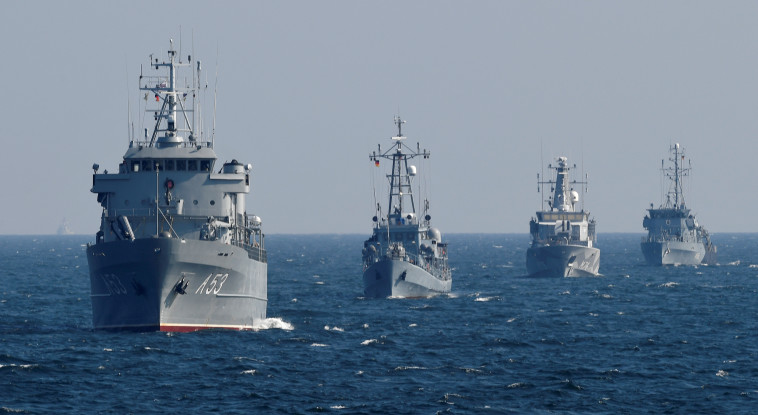 הצי הגרמני (צילום: REUTERS/Fabian Bimmer)