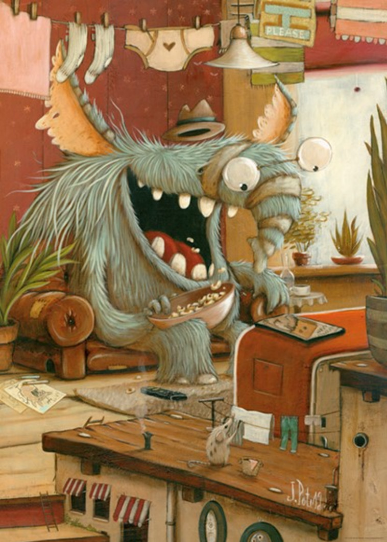 ''יום כביסה'', פאזל 1000 חלקים מסדרת ''זוזוביל'' 