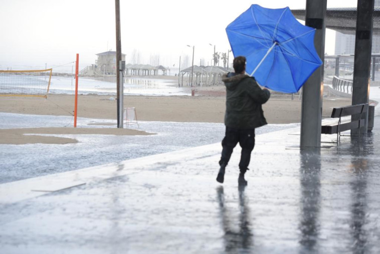 גשם בתל אביב