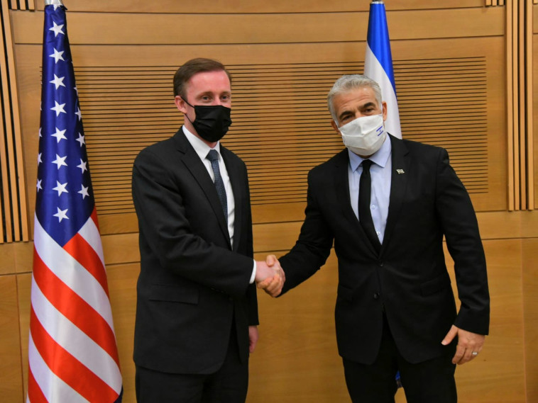 יאיר לפיד וג'ייק סאליבן