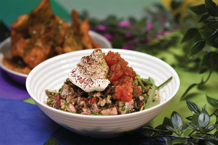 סביצ'ה ים תיכוני. סביצ'ה בכרם.