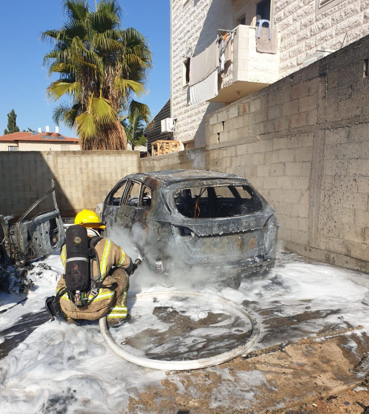 אישה נהרגה בפיצוץ רכב ברמלה