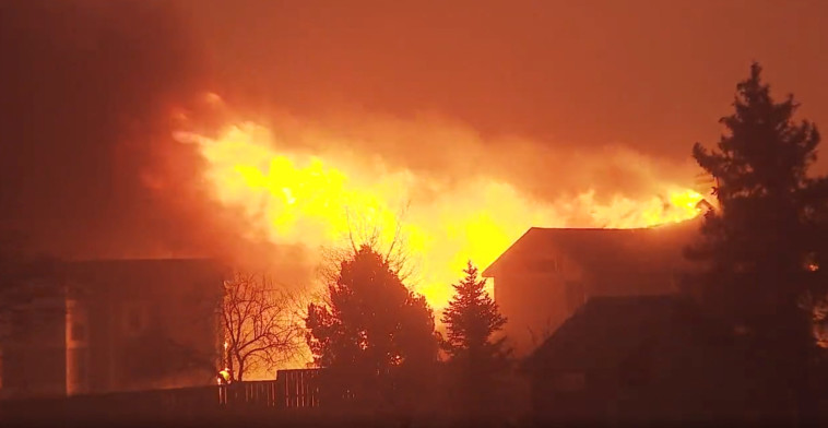 שריפות הענק בקולורדו (צילום: Eric English)