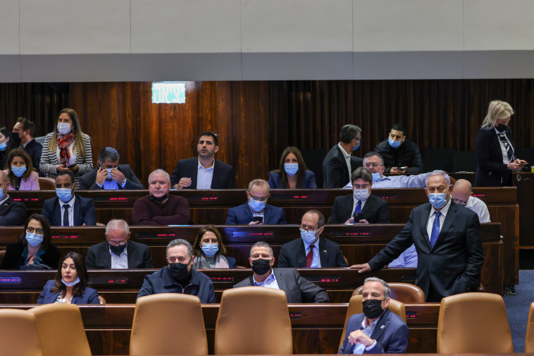 נתניהו וחברי האופוזיציה