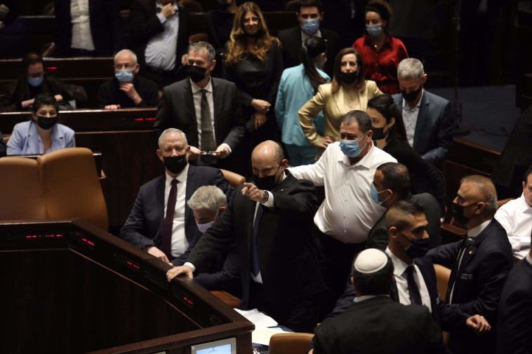 העימות הסוער בכנסת