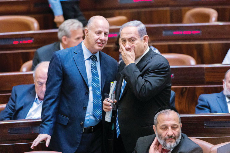 צחי הנגבי ובנימין נתניהו