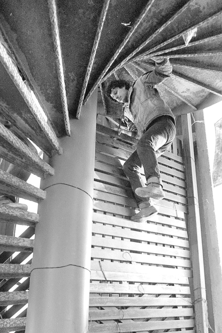 צחי הנגבי בפינוי ימית