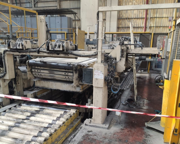 מזירת התאונה במפעל בעכו