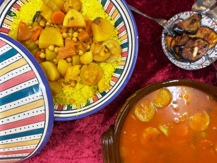 חגיגה מרוקאית אצל דנה תורג'מן