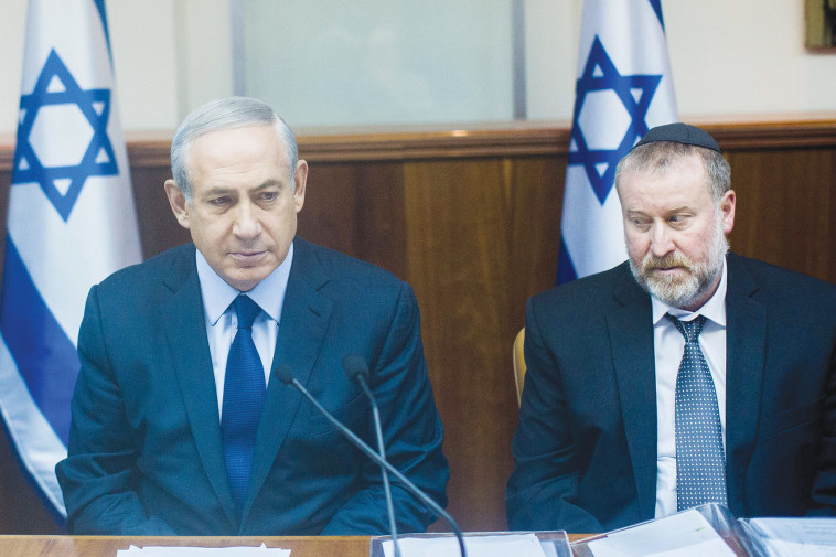 נתניהו ומנדלבליט