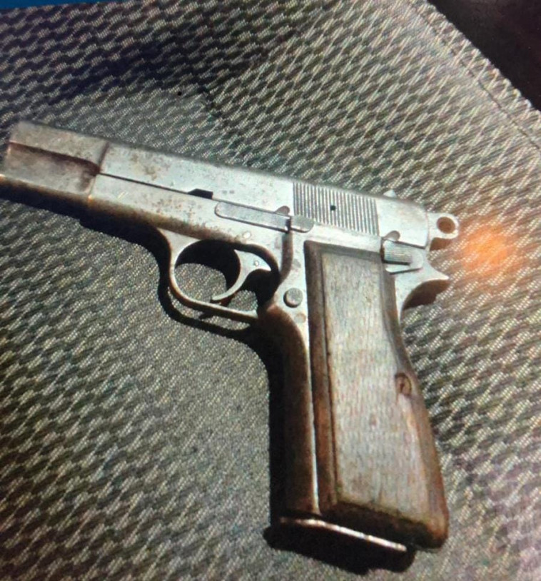 אמל''ח שאותר אצל החשודים