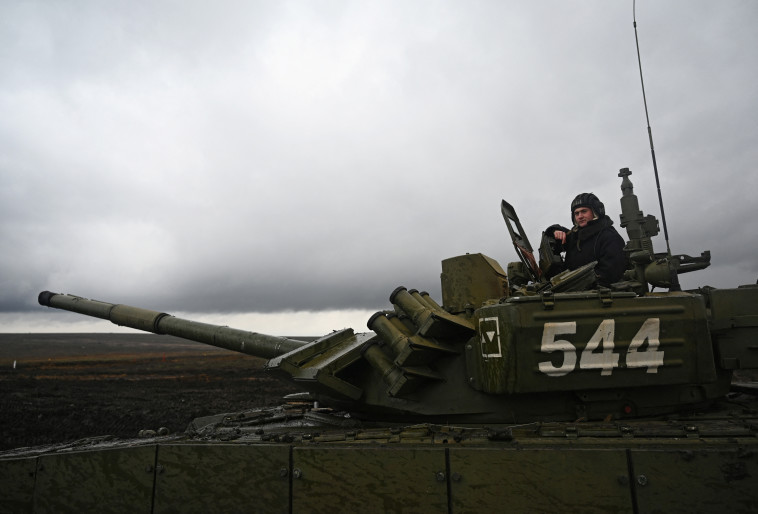 תרגיל של צבא רוסיה סמוך לגבול עם אוקראינה