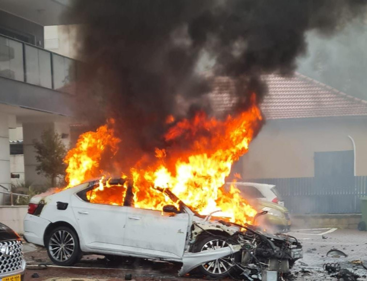 פיצוץ הרכב בנס ציונה