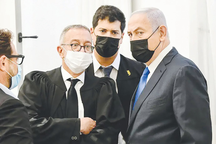 בנימין נתניהו ועו''ד בועז בן צור 