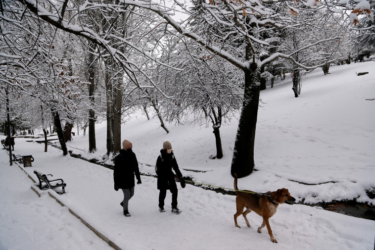 Snow in Ankara (Photo: REUTERS / Cagla Gurdogan)