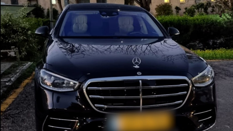 אחד הרכבים שנתפס בפעילות המשטרתית