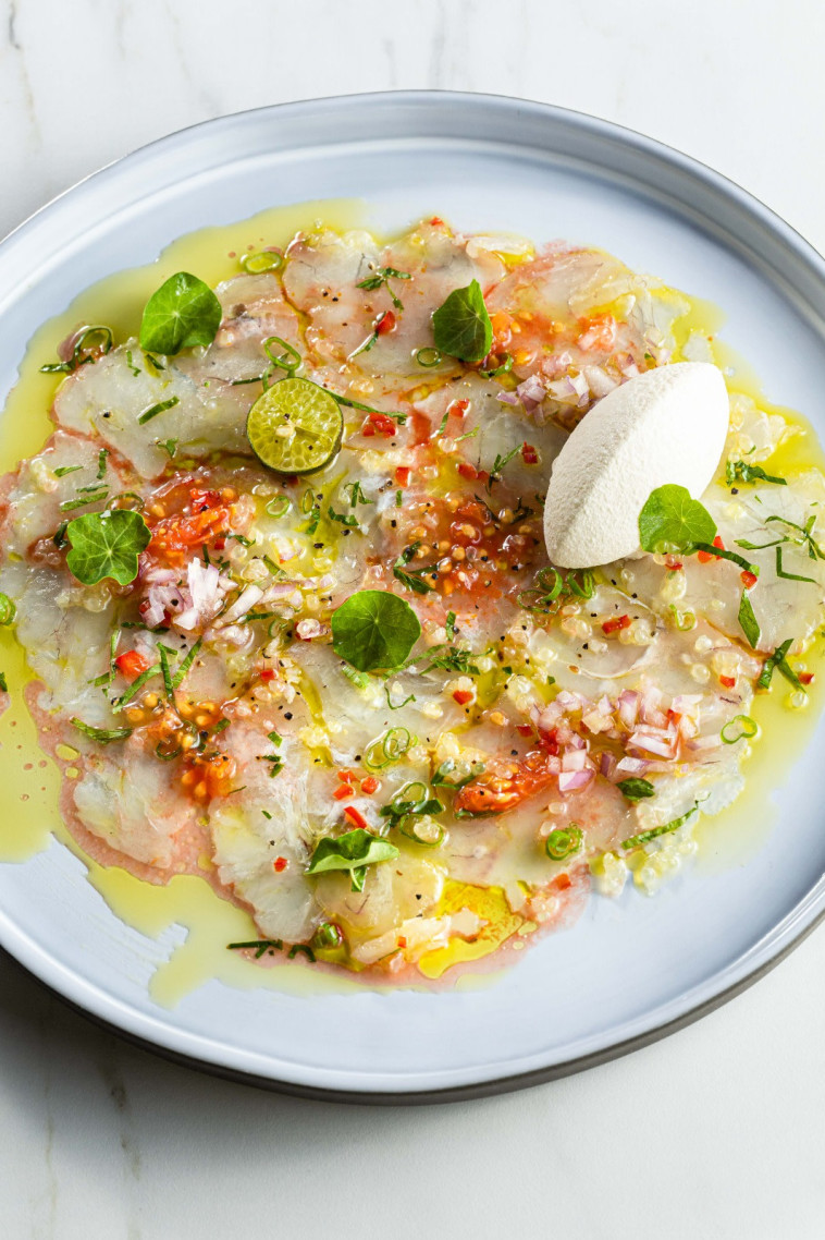 קרפצ'ו דג ים 