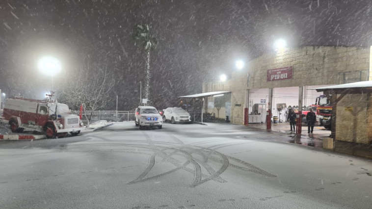 שלג בגוש עציון
