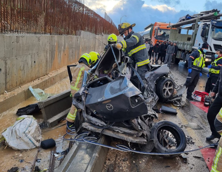 התאונה סמוך לצומת ראמה
