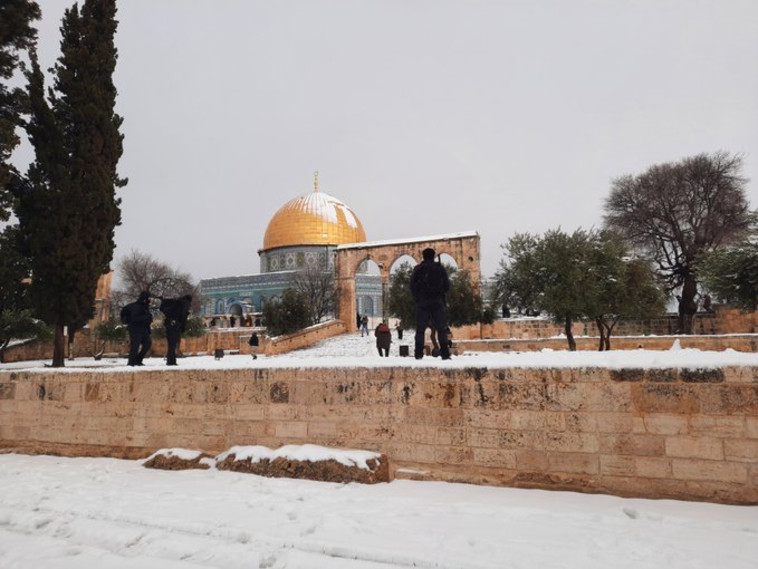 שלג בהר הבית