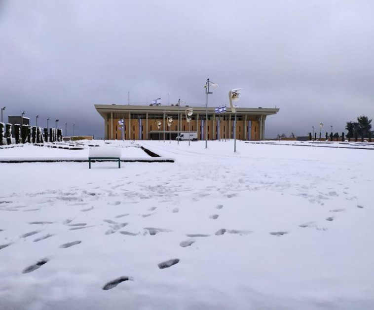 שלג בכנסת