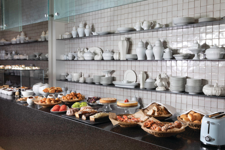 מזנון ארוחת הבוקר של מלון ממילא